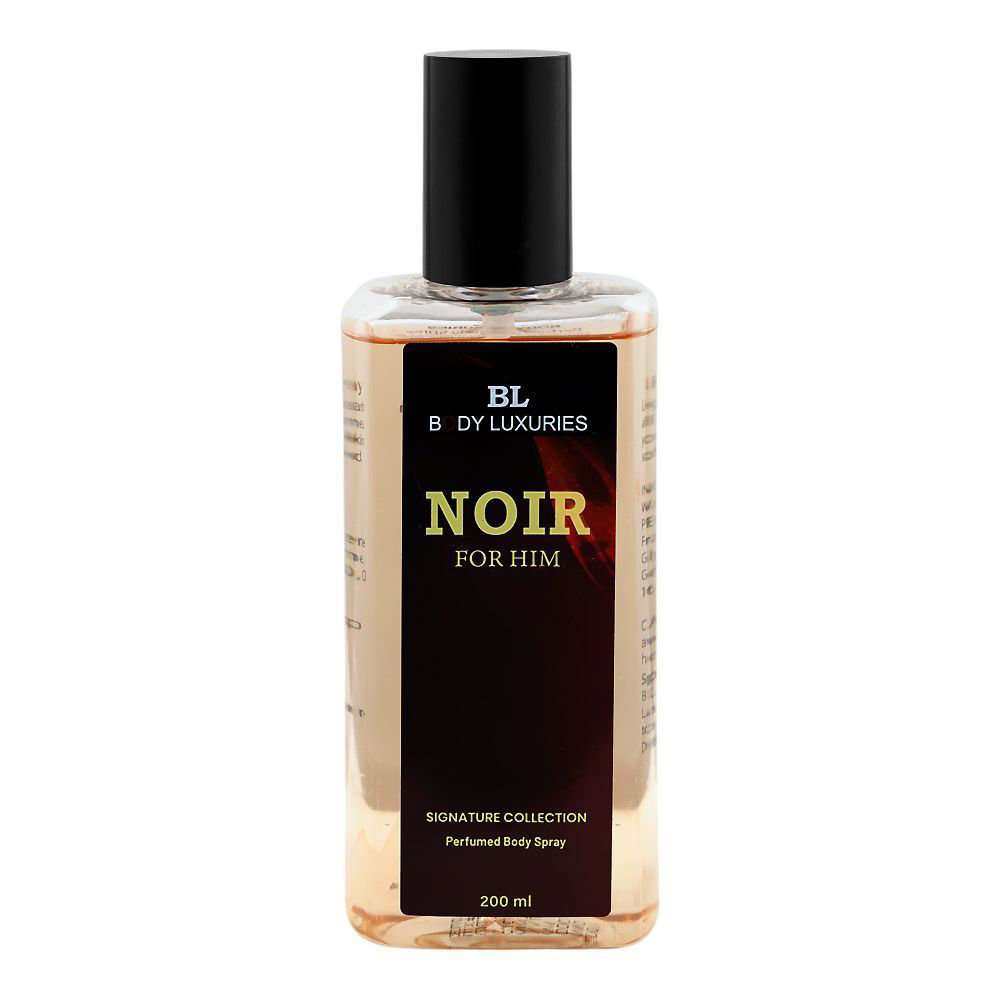 Picture of Body Luxuries Noir For Men Body Spray 200ML (Mist)