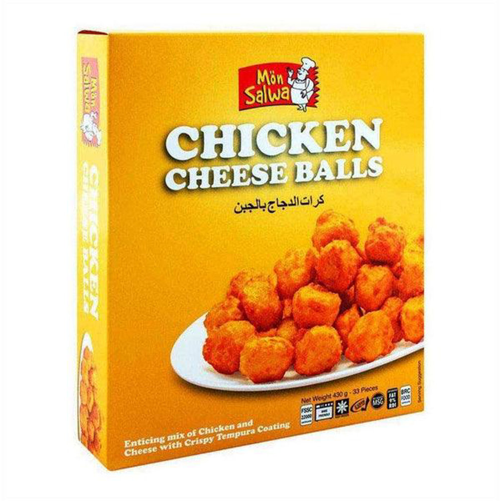 Picture of Mon Salwa Chicken Cheese Balls 430GM 33Pcs
