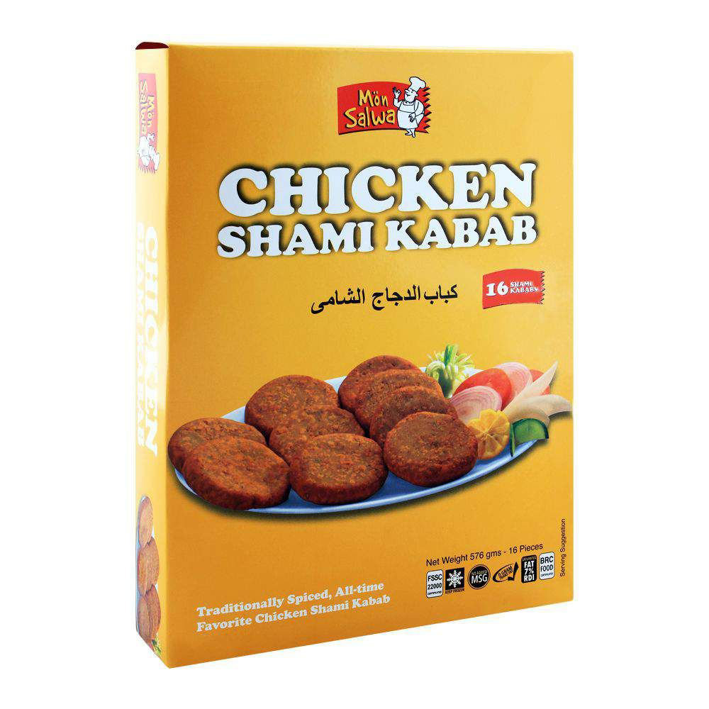 Picture of Mon Salwa Chicken Shami Kabab 576GM 16Pcs