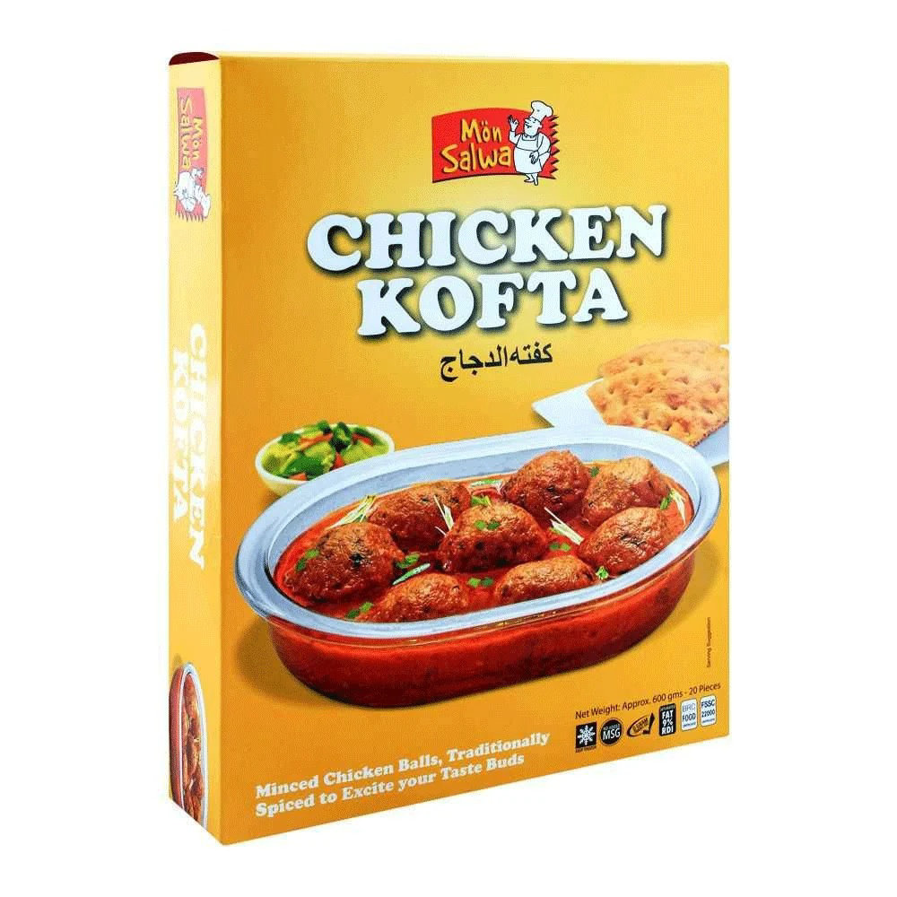 Picture of Mon Salwa Chicken Kofta 600GM 20Pcs