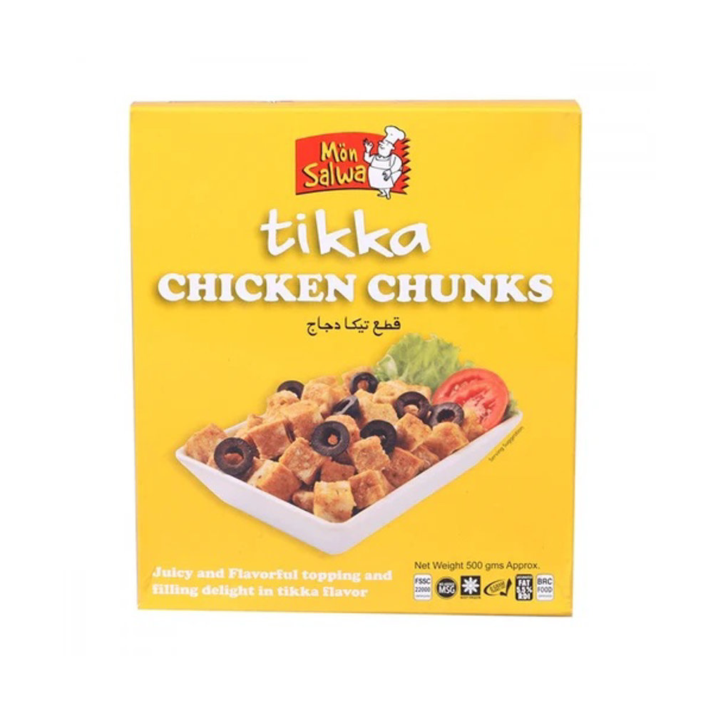 Picture of Mon Salwa Chicken Tikka Chunks 500GM