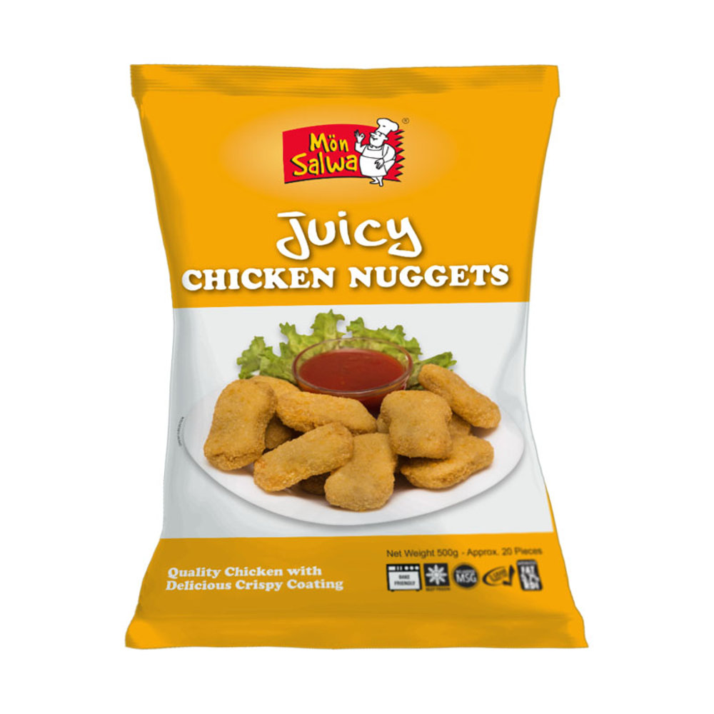 Picture of Mon Salwa Juicy Chicken Nuggets 500GM 20Pcs