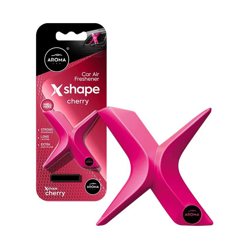 Picture of Aroma Car Air Freshener X Shape Cherry