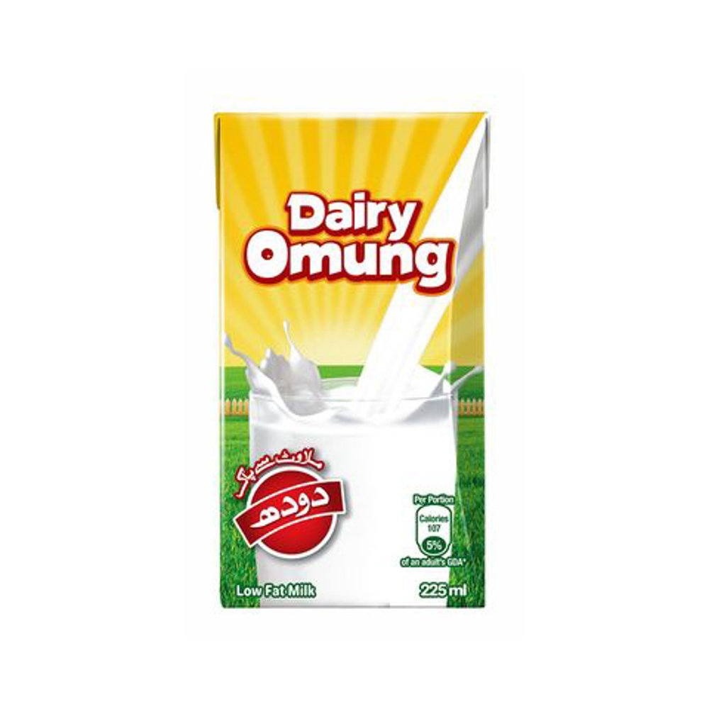 Picture of Dairy Omung Milk Tetra Pack 225ML