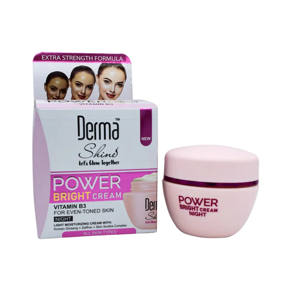 Picture of Derma Shine Power Bright Vitamin B3 Night Cream 50ML