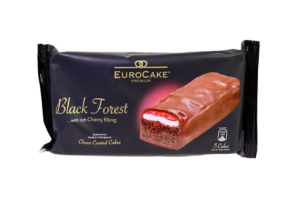 Picture of Eurocake Black Forest Choco Coated Cake 30GM