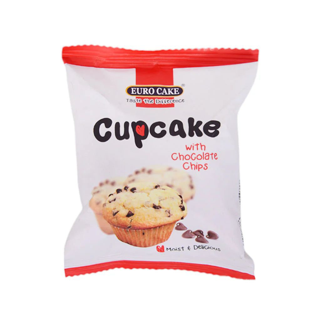 Picture of Eurocake Chocolate Chips Cupcake 30GM