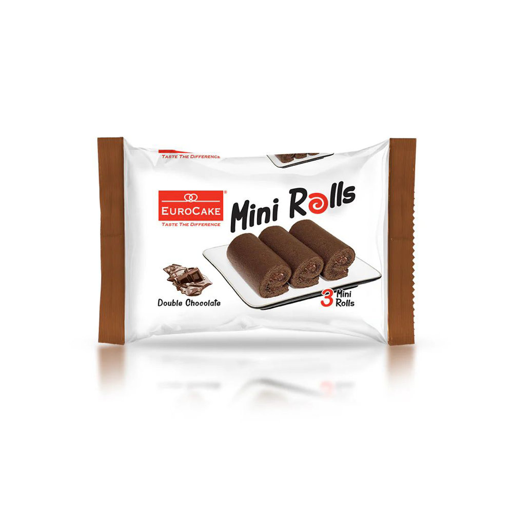 Picture of Eurocake Double Chocolate Mini Swiss Roll 50GM
