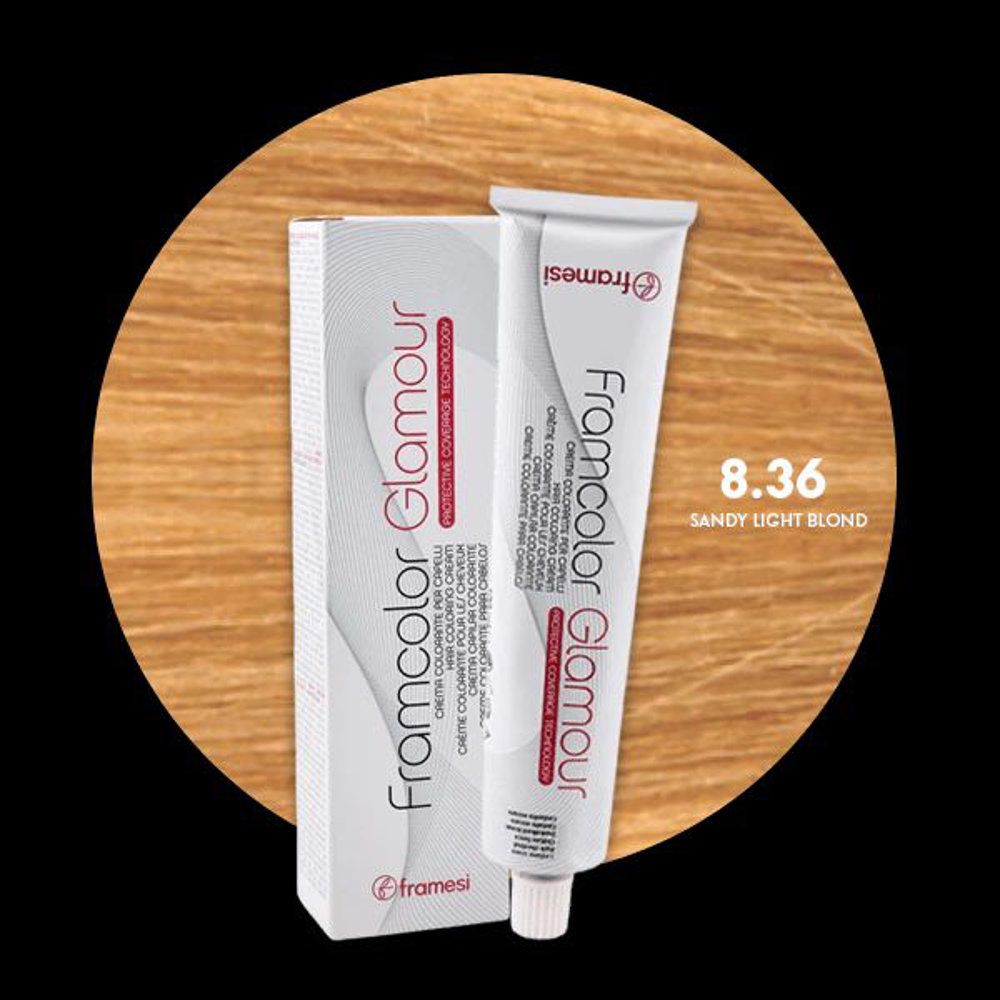 Picture of Framesi Glamour Hair Color 8.36 100ML