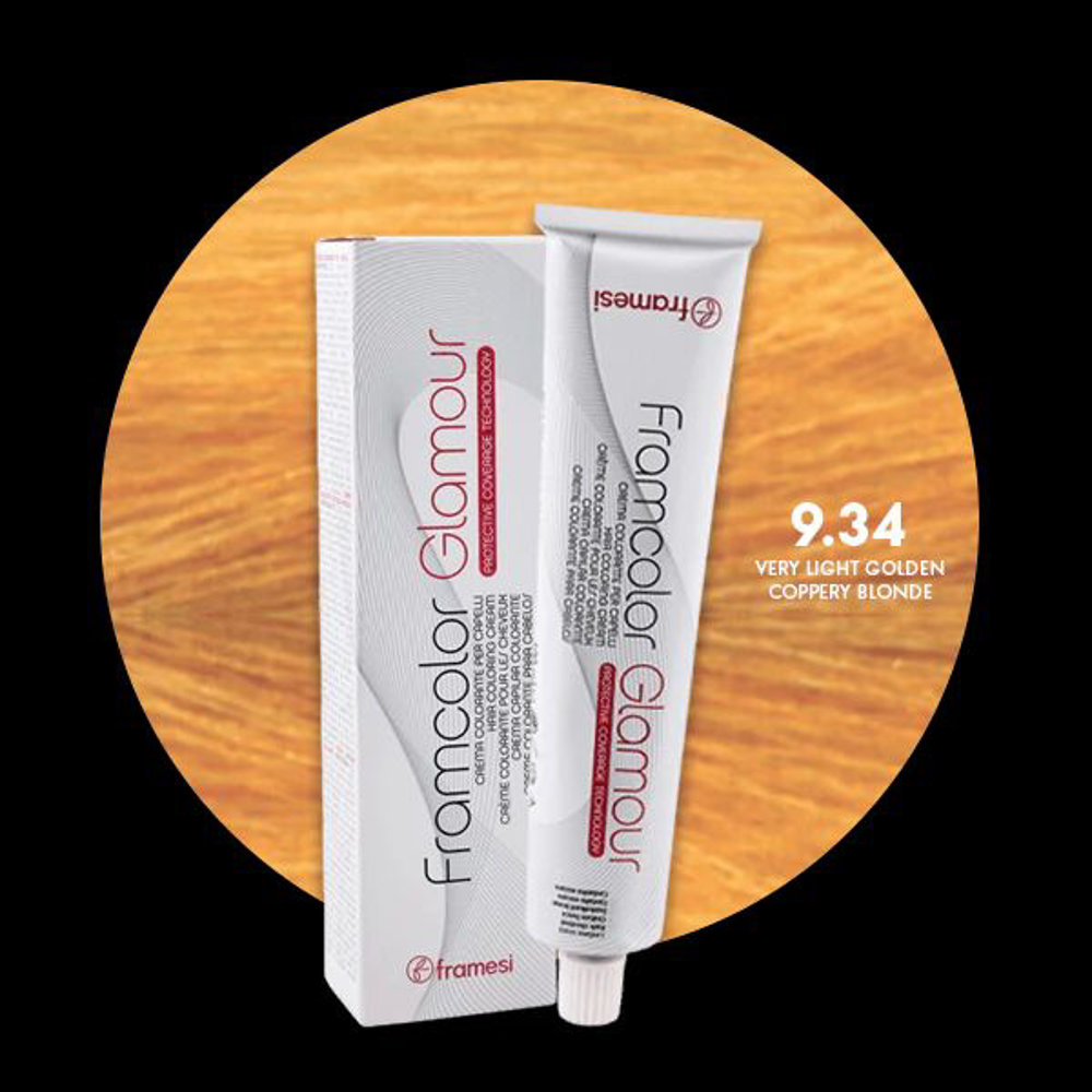 Picture of Framesi Glamour Hair Color 9.34 100ML