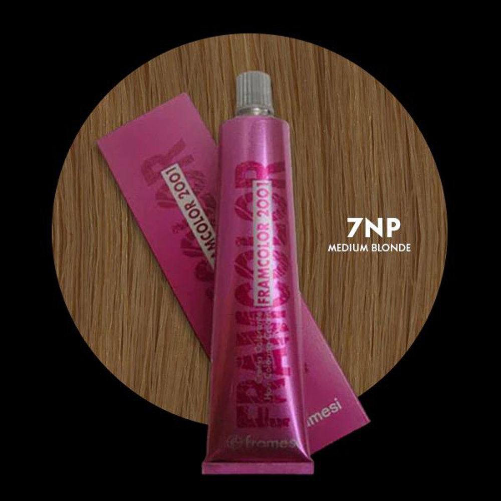 Picture of Framesi Hair Color 2001 7NP Medium Blonde 60ML