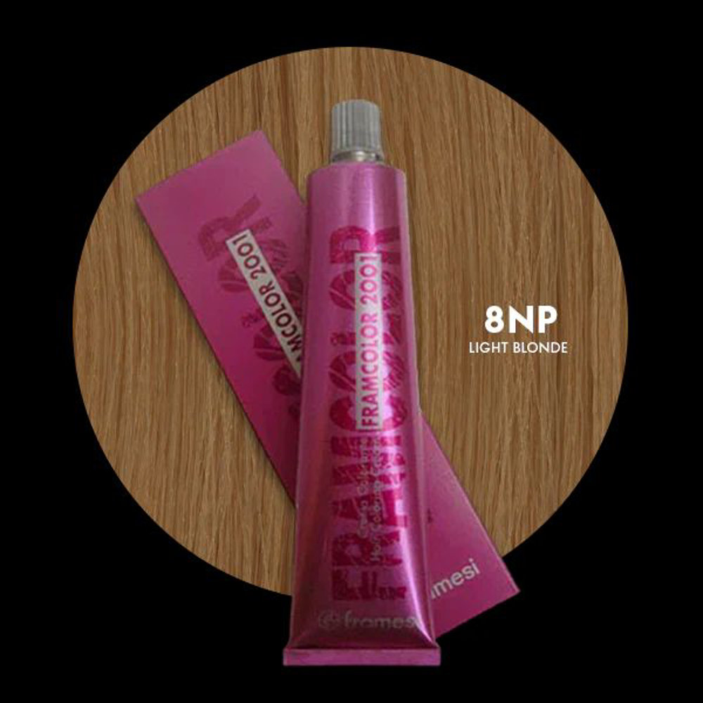 Picture of Framesi Hair Color 2001 8NP Light Blonde 60ML