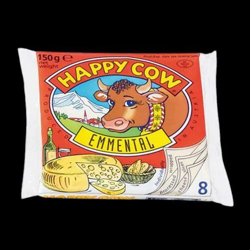 Picture of Happy Cow Slice Emmental 8Pcs 150GM