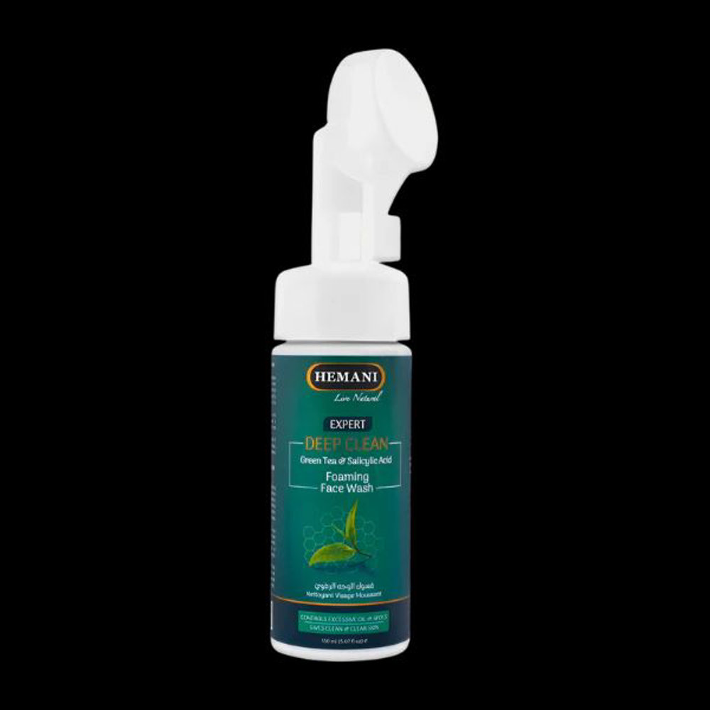 Picture of Hemani Green Tea & Salicylic Acid Foaming Face Wash 150ML