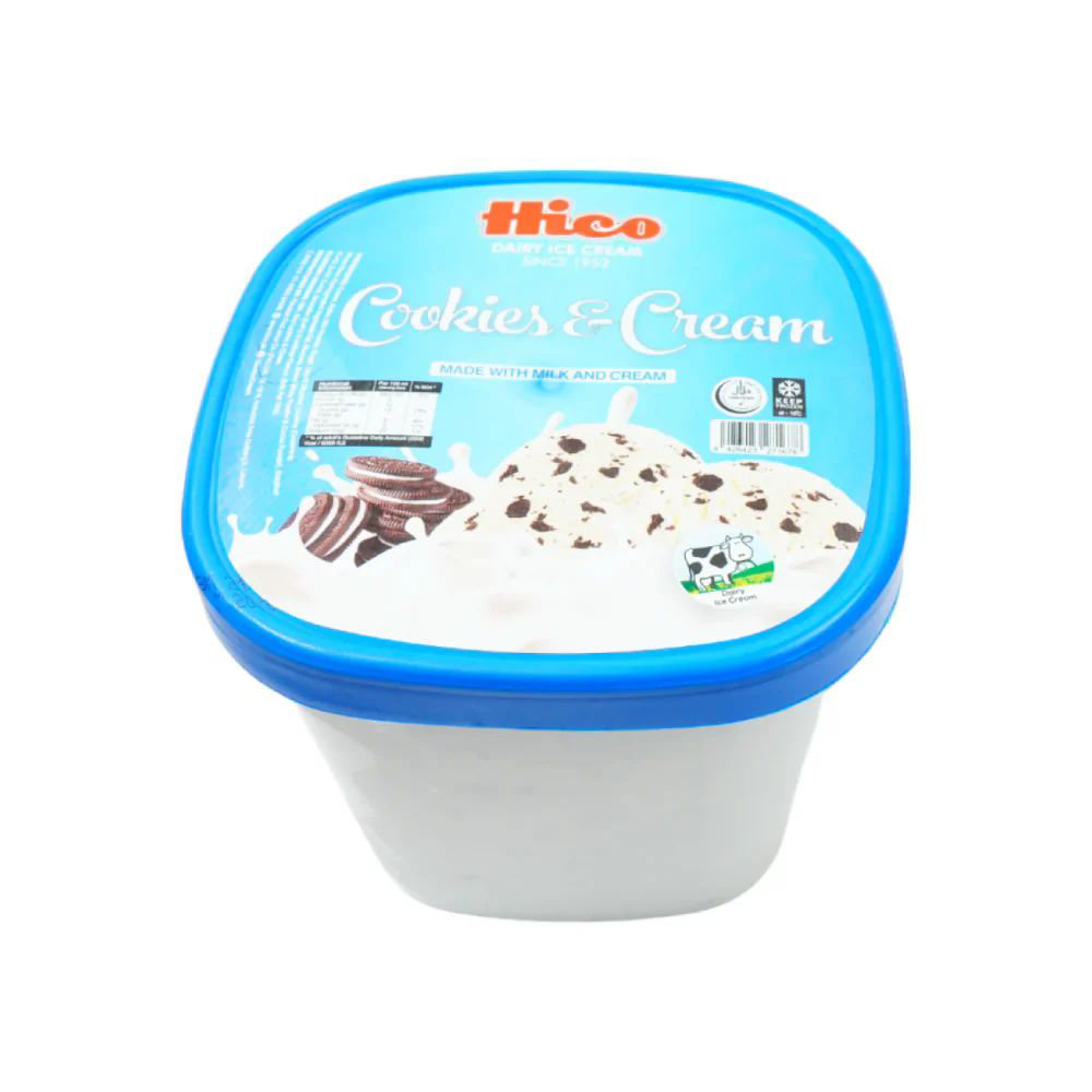 Picture of Hico Cookies & Cream Ice Cream Family Pack 1.5Ltr