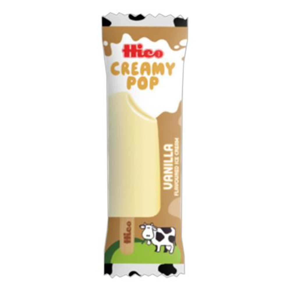 Picture of Hico Creamy Pop Vanilla Ice Cream 50ML