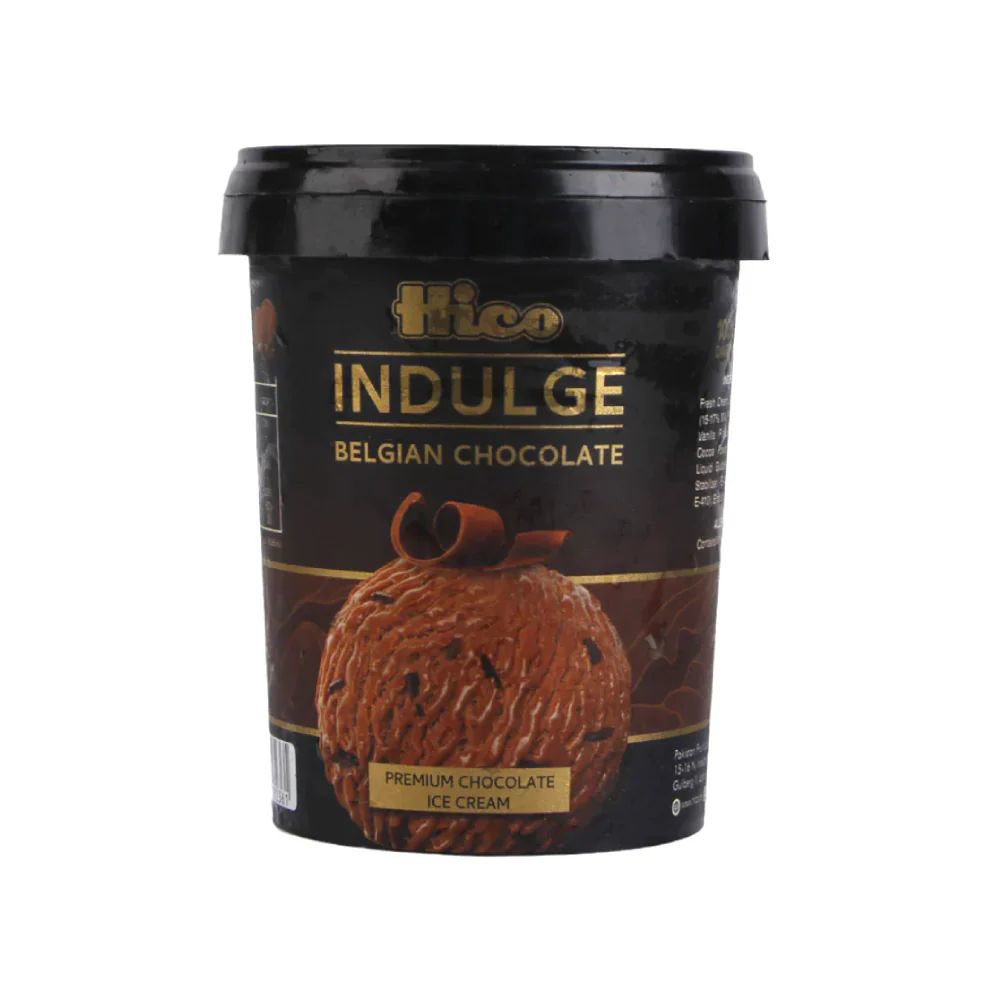 Picture of Hico Indulge Belgian Chocolate Ice Cream 500ML