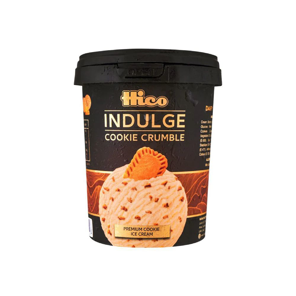 Picture of Hico Indulge Caramel Almond Crunch Ice Cream 500ML