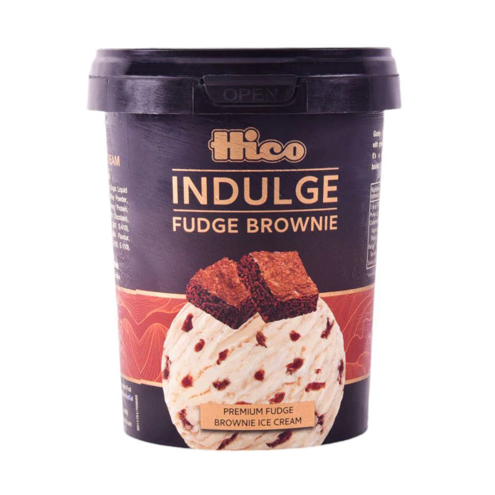 Picture of Hico Indulge Fuge Brownie Ice Cream 500ML