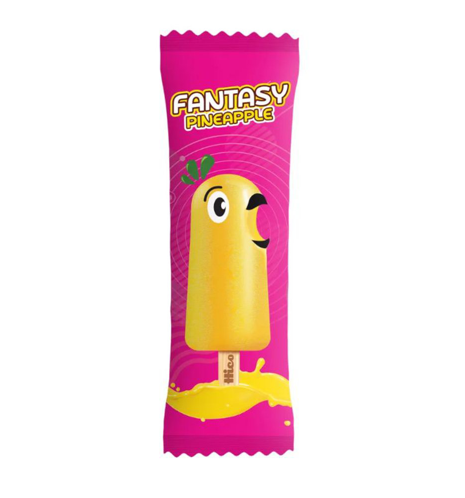Picture of Hico Pineapple Fantasy Ice Cream 50ML