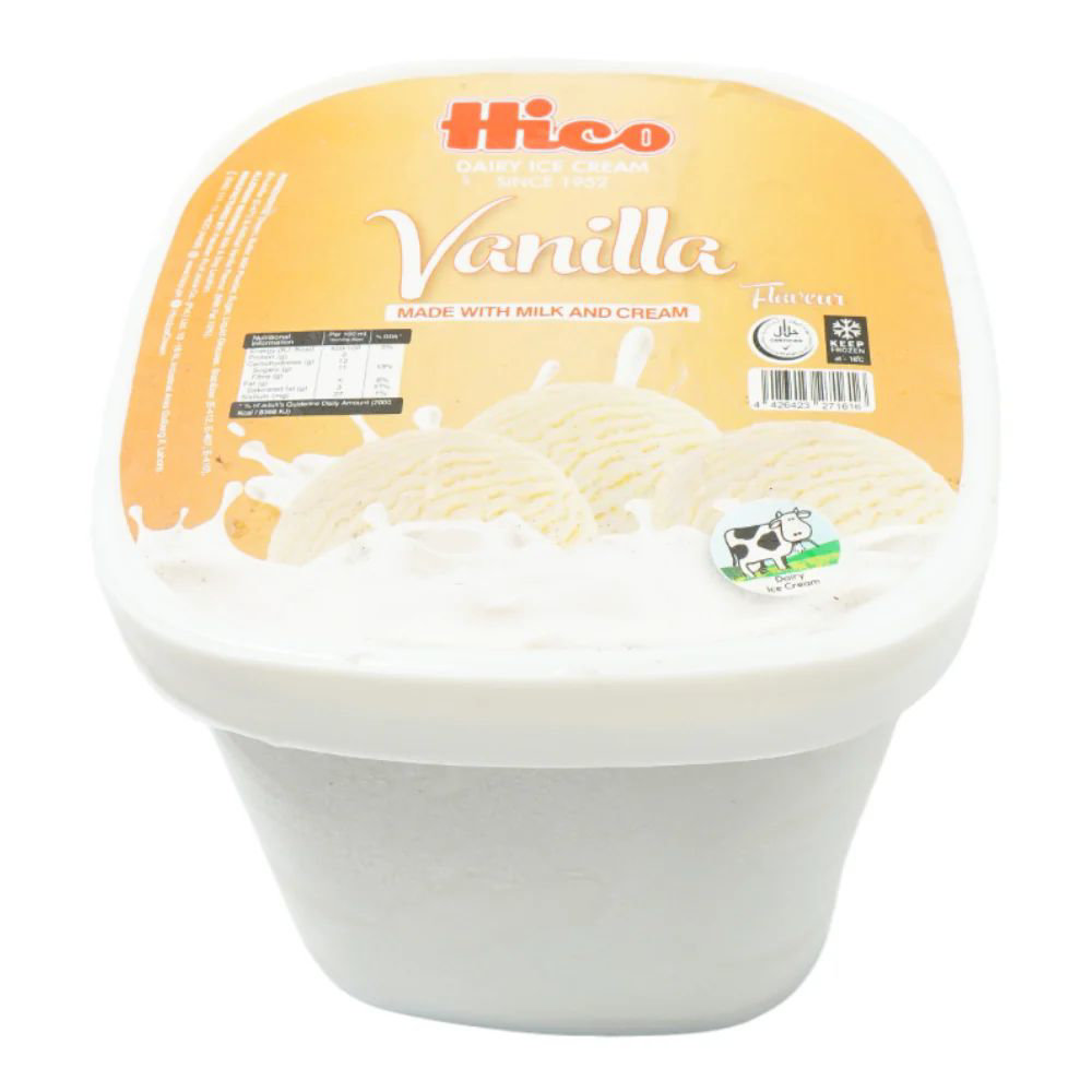 Picture of Hico Vanilla Ice Cream Family Pack 1.5Ltr