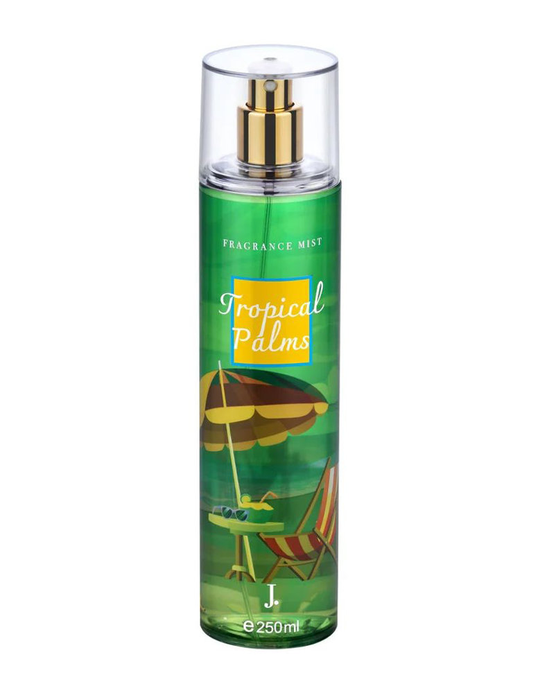 Picture of J. Tropical Palms Fragrance Body Mist 250ML