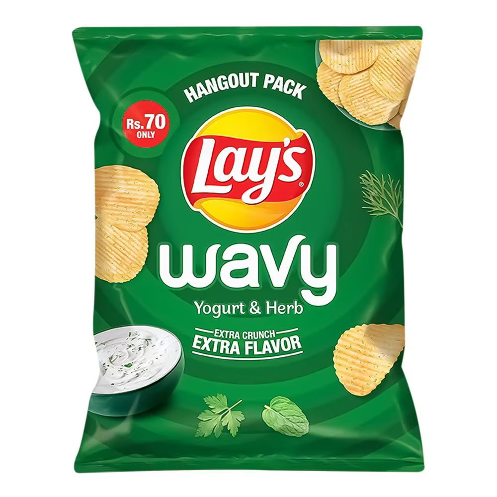 Picture of Lays Wavy Yogurt & Hurb 30GM