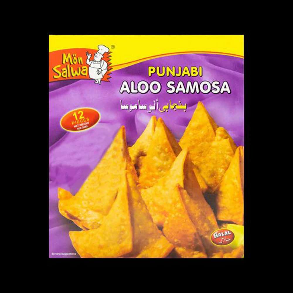 Picture of Mon Salwa Punjabi Aloo Samosa 600GM 12Pcs