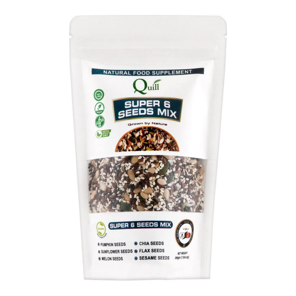 Picture of Quill Super 6 Seeds Mix 200GM