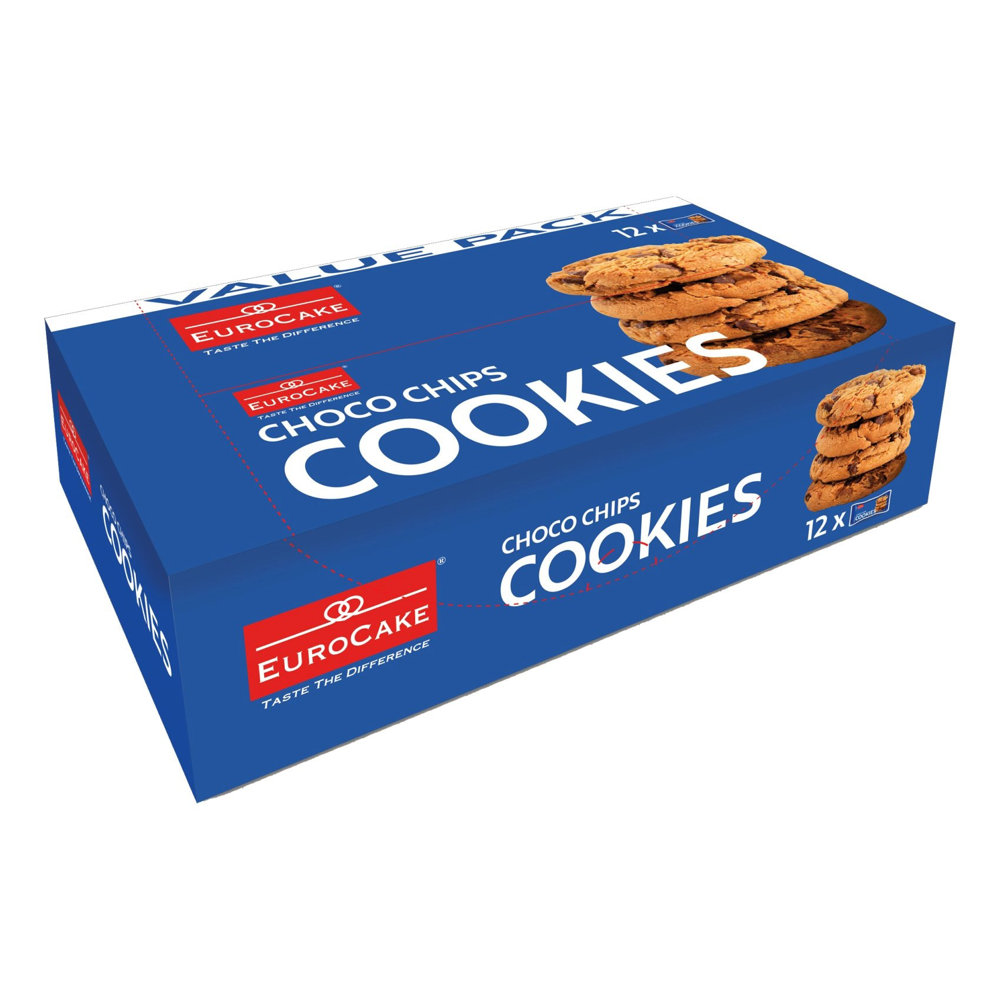 Picture of Eurocake Choco Chips Cookies 36GM