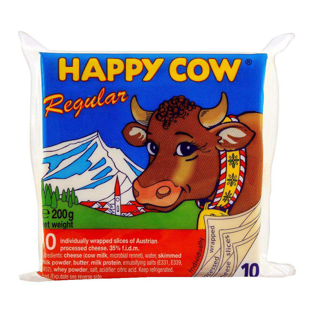 Picture of Happy Cow Slice Regular 10Pcs 200Gm