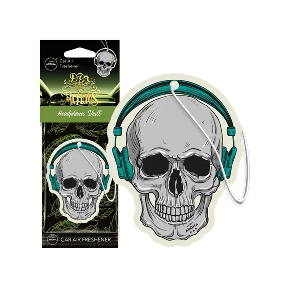 Picture of Aroma Car Air Freshener Headphones Skull