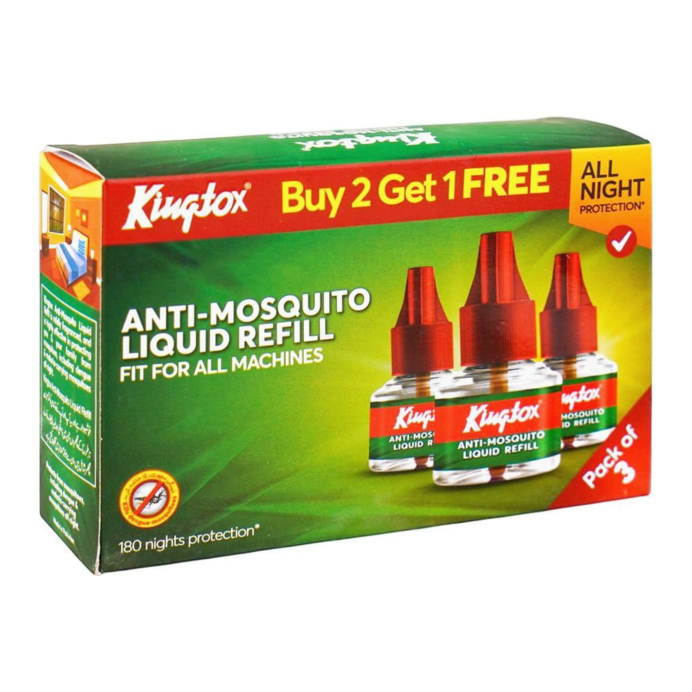 Picture of Kingtox Anti Mosquito Liquid Refil Pack of 3