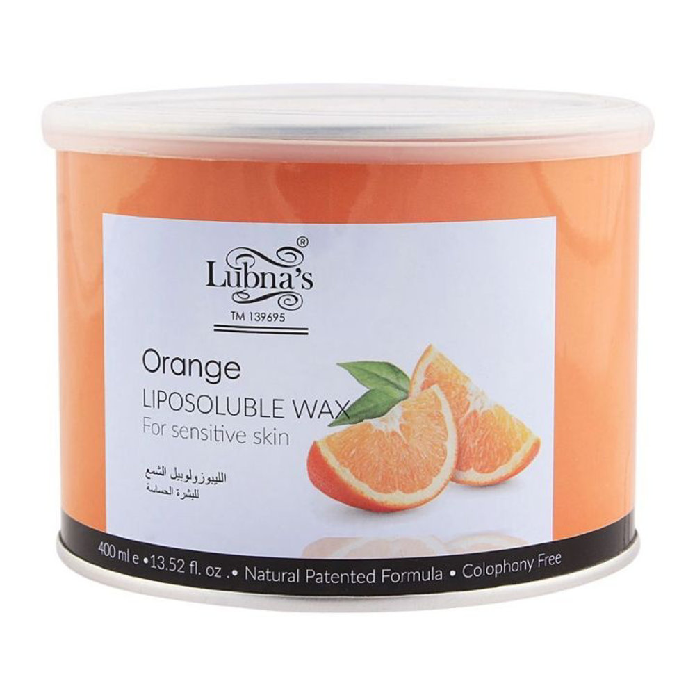 Picture of Lubna's Orange Liposoluble Wax For Sensitive Skin 400ML