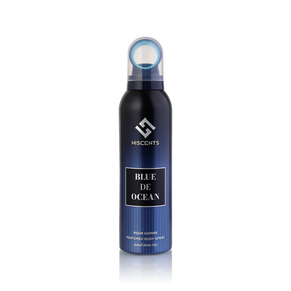 Picture of Hiscents Blue De Ocean For Men Body Spray 200ML