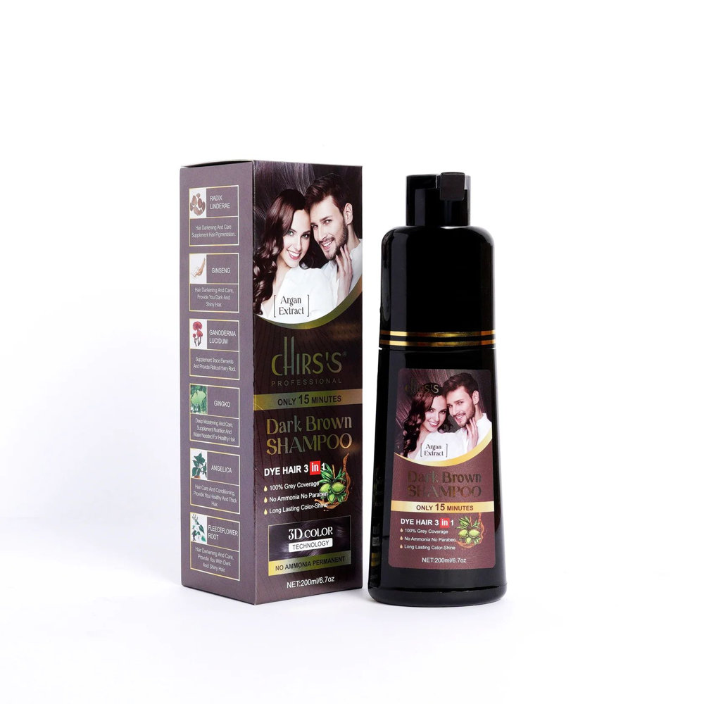 Picture of Chirs's Light Brown 3 In 1 Shampoo 200ML