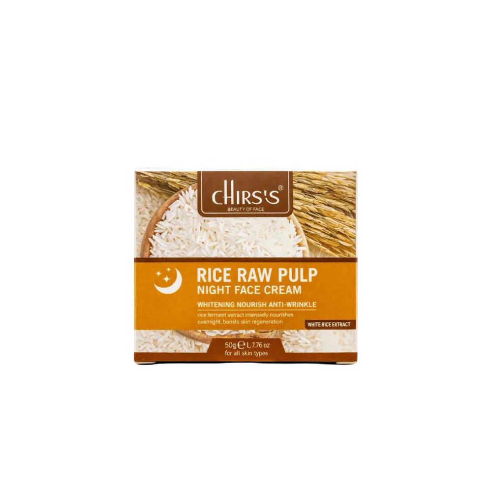 Picture of Chirs's Rice Raw Pulp Night Face Cream 50GM