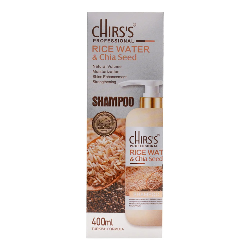 Picture of Chirs's Rice Water & Chia Seed Shampoo 400ML