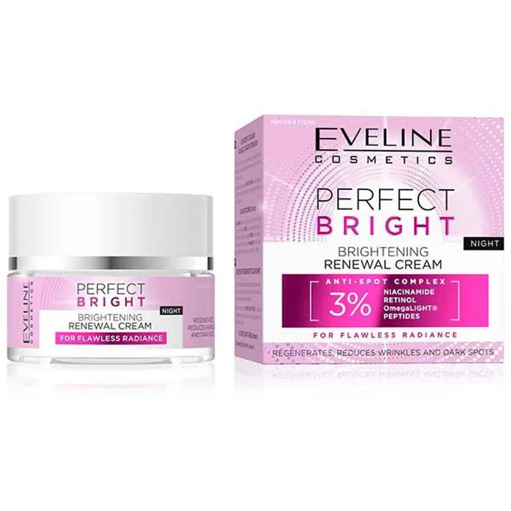 Picture of Eveline Perfect Brightening Renewal Night Cream 3% 50ML