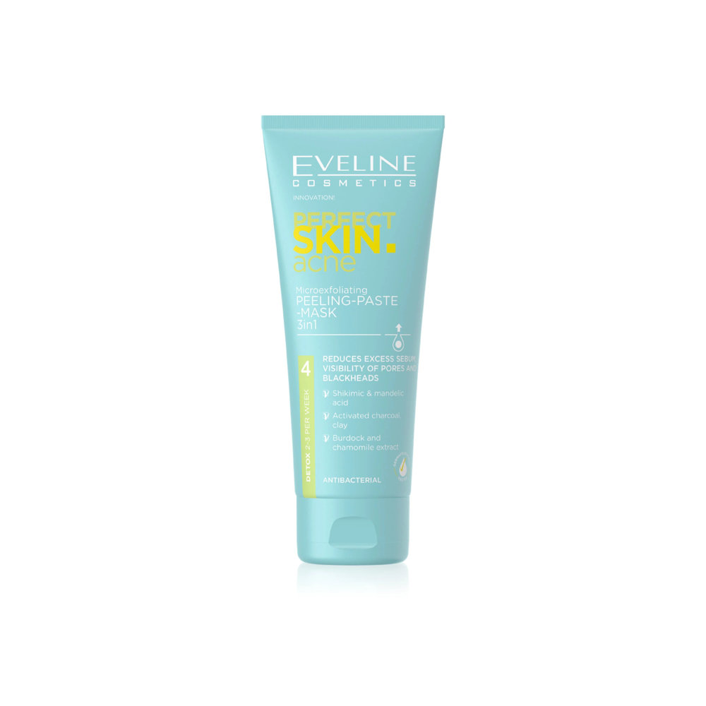 Picture of Eveline Perfect Skin Acne Peeling-Paste Mask 3in1 75ML