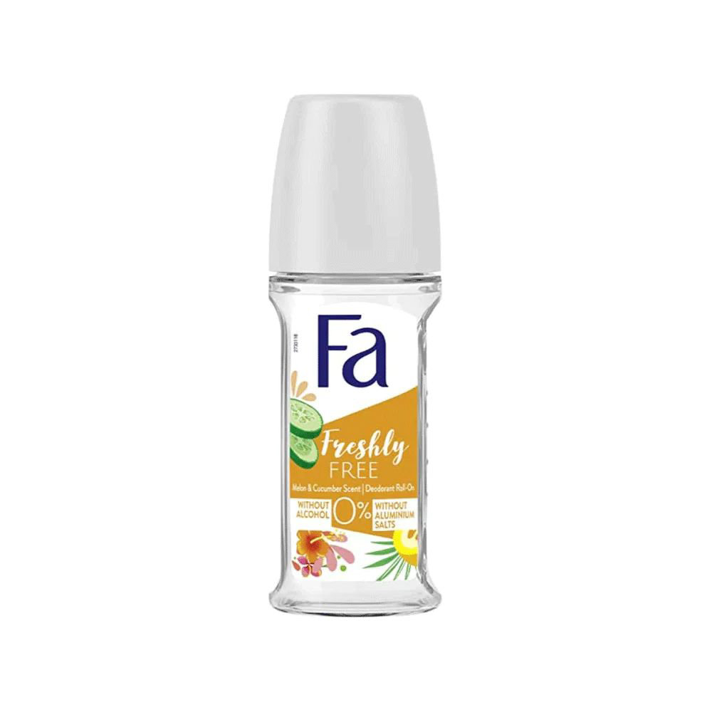 Picture of Fa Freshly Free Melon & Cucumber Roll On 50ML