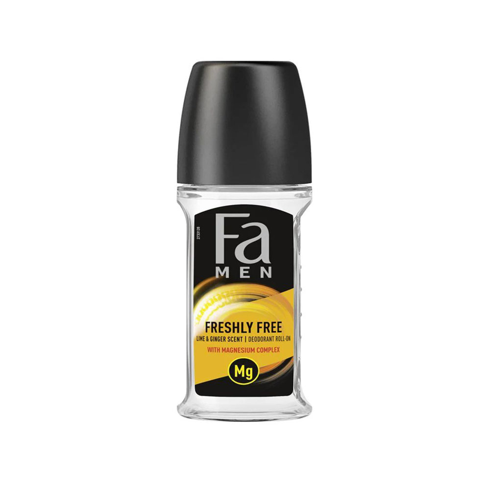 Picture of Fa Freshly Free Lime & Ginger For Men Roll On 50ML