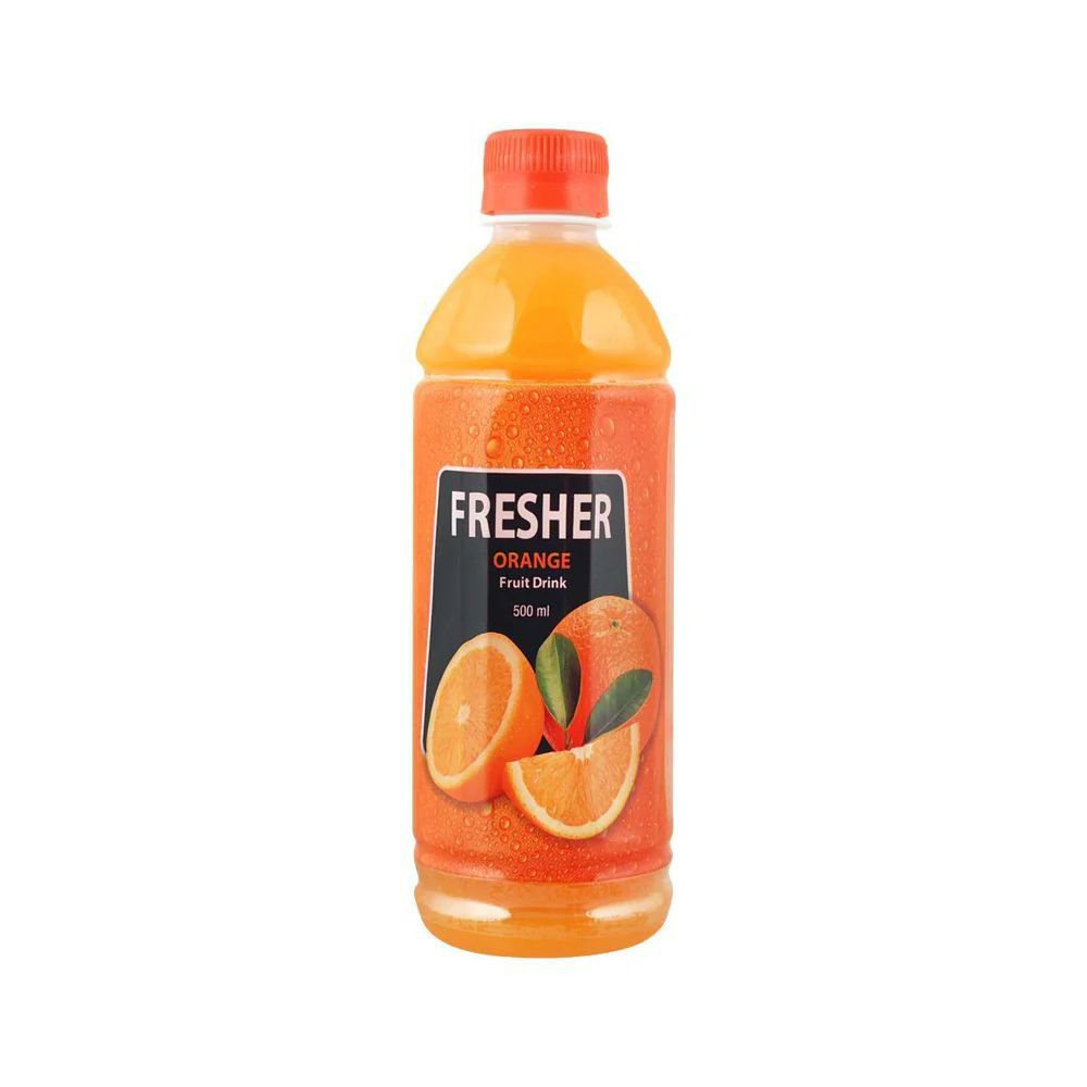 Picture of Fresher Orange Fruit Drink 500ML