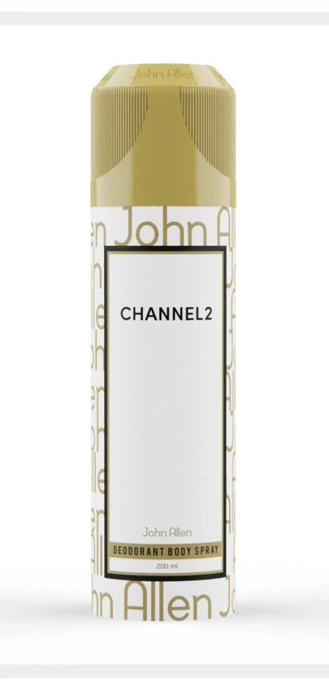 Picture of John Allen Channel 2 Body Spray 120ML