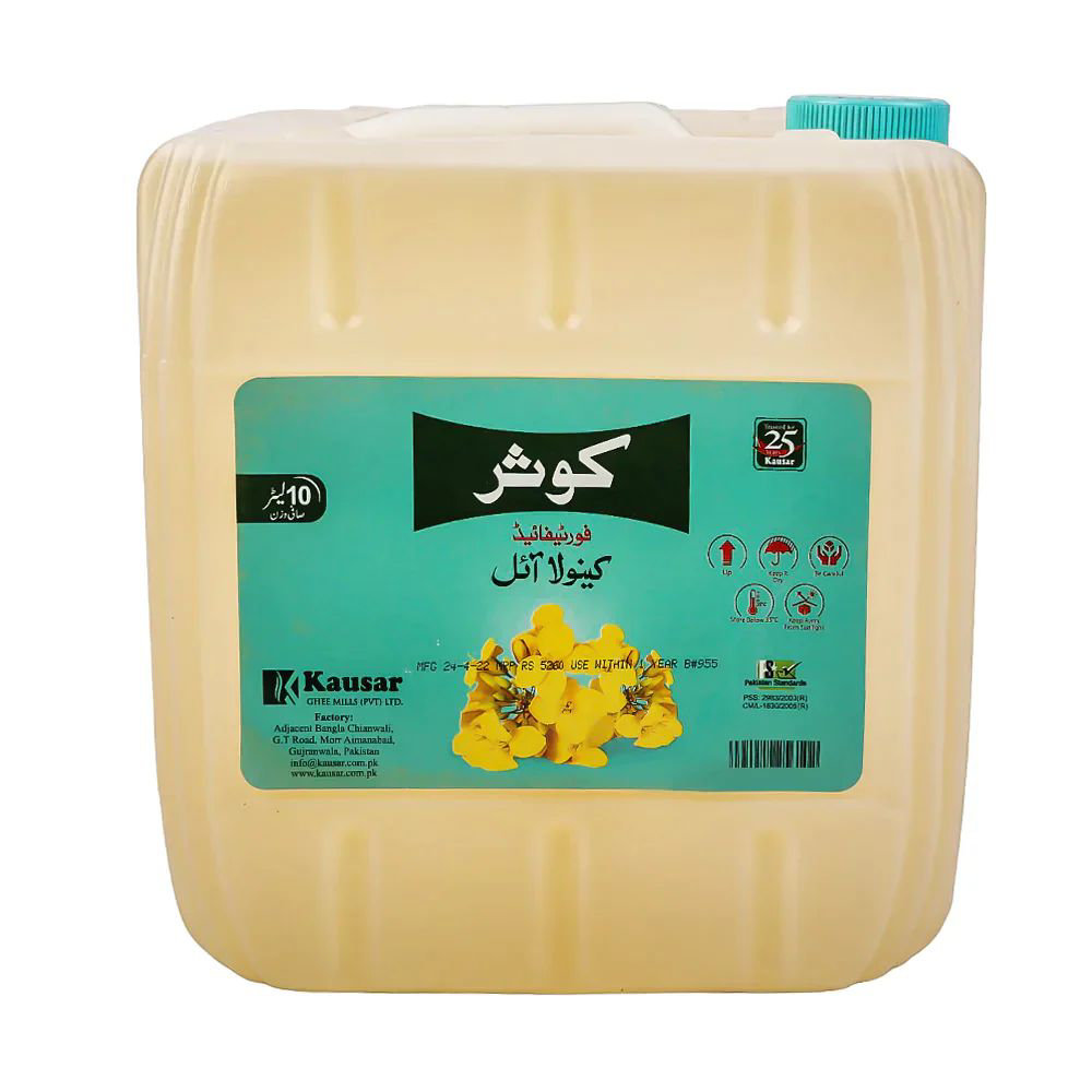 Picture of Kausar Canola Oil 10Ltr Can