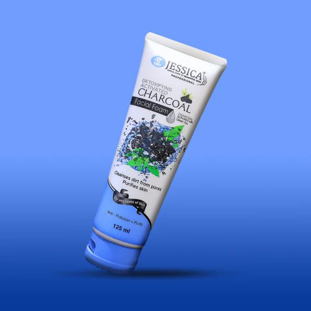 Picture of Jessica Charcoal Facial Foam 125GM