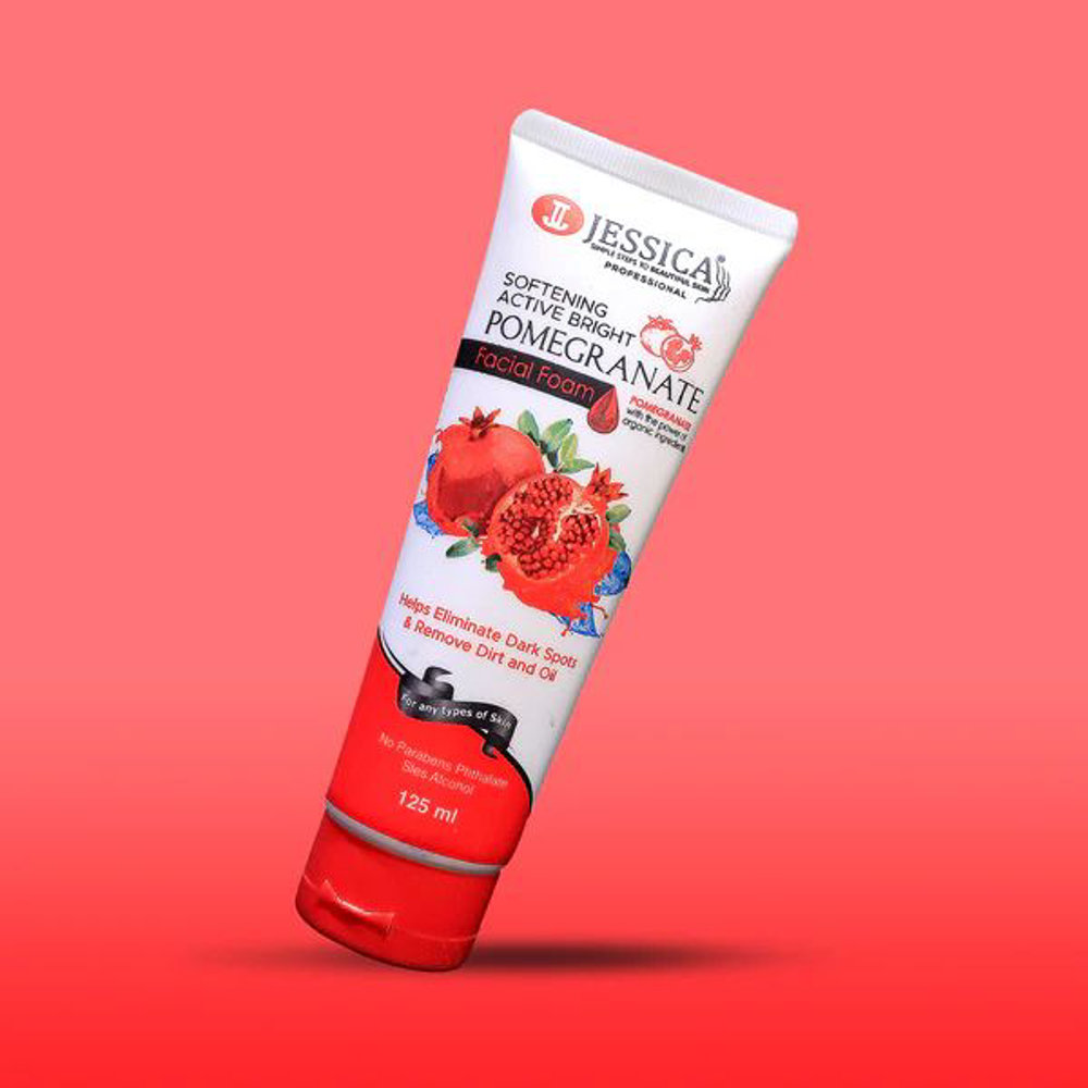 Picture of Jessica Softening Pomegranate Facial Foam 125GM