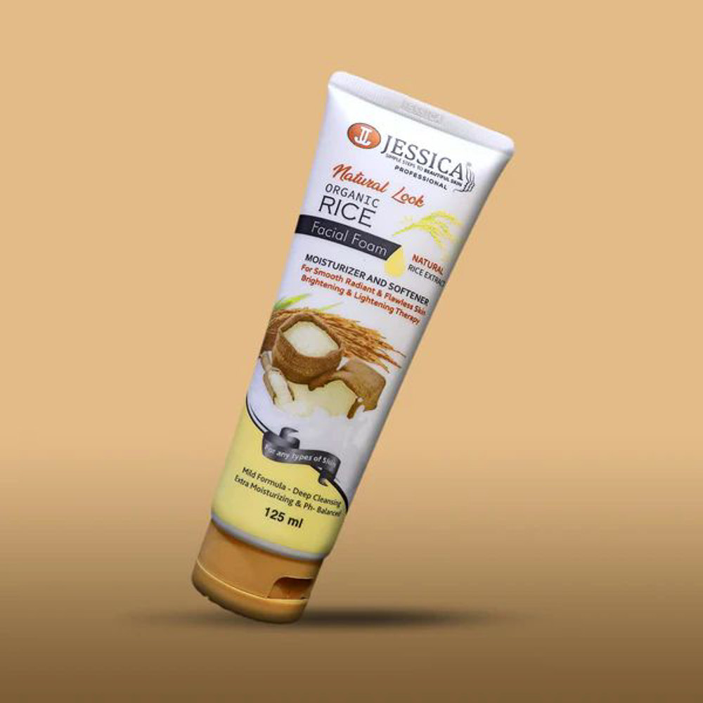 Picture of Jessica Organic Rice Facial Foam 125GM