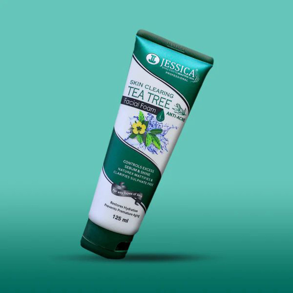 Picture of Jessica Skin Clearing Tea Tree Facial Foam 125GM