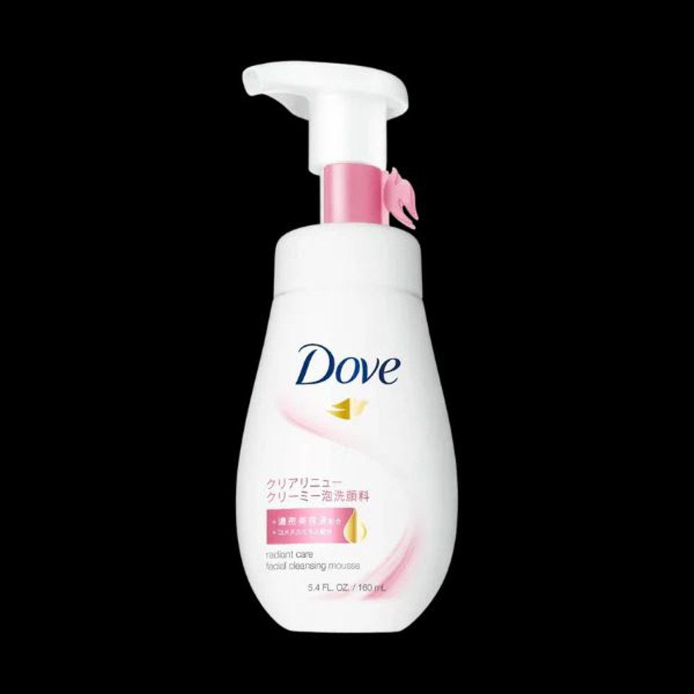 Picture of Dove Radiant Care Face Cleansing Mouse 160ML